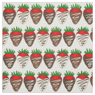 Valentijnsdag Chocolate Covered aardbei Berry Stof