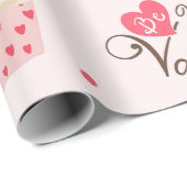 Valentijnsdag Chocolates Cadeaupapier (Rol Hoek)