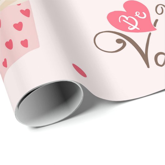 Valentijnsdag Chocolates Cadeaupapier (Rol Hoek)