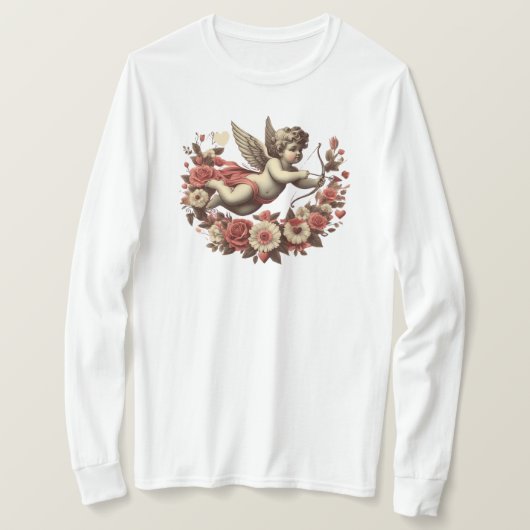 Valentijnsdag classic/ Cupid T-shirt (Design voorkant)