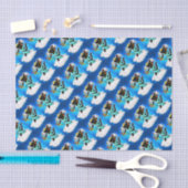 Valentijnsdag Coal Black Cupid Cat+BGC Tissuepapier (Craft)