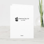 'Valentijnsdag Cob' Kaart, Geliefde, Paard, Pony Kaart (Achterkant)