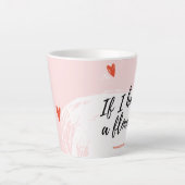 Valentijnsdag Coffee Cup Latte Mok (Voorkant)