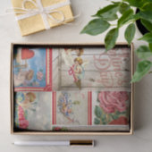  Valentijnsdag Collage - Engelen, harten Tissuepapier (Geschenk)