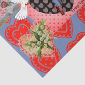 Valentijnsdag COLLAGE Tissue Paper Tissuepapier (Detail)