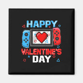 Valentijnsdag Controller Video Game Hart Boy Tod Magneet (Voorkant)