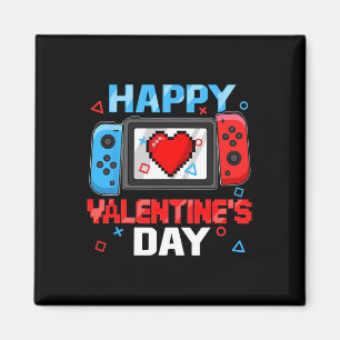 Valentijnsdag Controller Video Game Hart Boy Tod Magneet