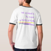 Valentijnsdag Cook White T-shirt (Achterkant)
