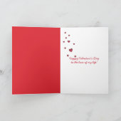 Valentijnsdag cookie feestdagen kaart (Binnen)