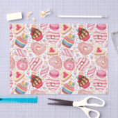 Valentijnsdag Cookies en Cupcakes Tissuepapier (Craft)