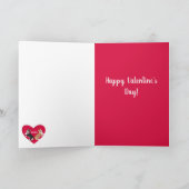 Valentijnsdag Corgi Feestdagen Kaart (Binnen)