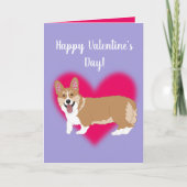 Valentijnsdag Corgi Kaart (Voorkant)