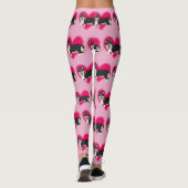 Valentijnsdag Corgi Leggings (Achterkant)