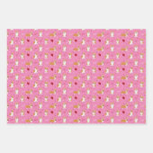 Valentijnsdag Corgi Pattern Inpakpapier Vel (Voorkant 3)