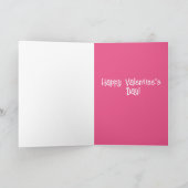 Valentijnsdag Corgi XOXO Bedankkaart (Binnen)