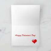 Valentijnsdag Corvette Feestdagen Kaart (Binnen)