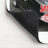 Valentijnsdag Corvette Muismat (Hoek)