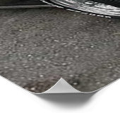 Valentijnsdag Corvette Poster (Hoek)