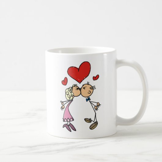 Valentijnsdag Couple Koffiemok (Rechts)