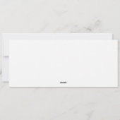 Valentijnsdag Coupon Feestdagenkaart (Achterkant)