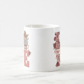 Valentijnsdag Cowboy Gnome Koffiemok (Center)