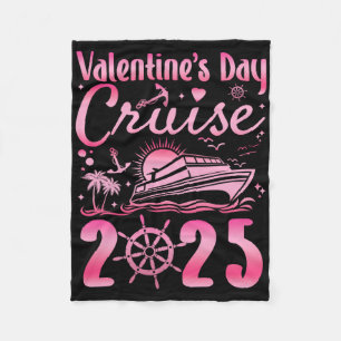 Valentijnsdag Cruise 2025 Vakantie Matching Coup Fleece Deken