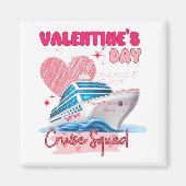 Valentijnsdag Cruise Squad vakantiegroep Matchi Magneet (Voorkant)