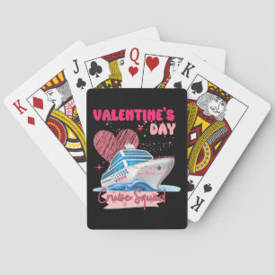 Valentijnsdag Cruise Squad vakantiegroep Matchi Pokerkaarten