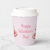 Valentijnsdag Cupcake, Koekje, Traktaties   Papieren Bekers (Links)