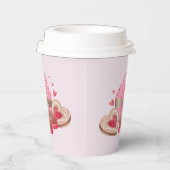 Valentijnsdag Cupcake, Koekje, Traktaties   Papieren Bekers (Rechts)