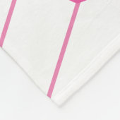 Valentijnsdag Cupcakes en Sweets Gift Fleece Deken (Hoek)