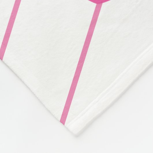 Valentijnsdag Cupcakes en Sweets Gift Fleece Deken (Hoek)