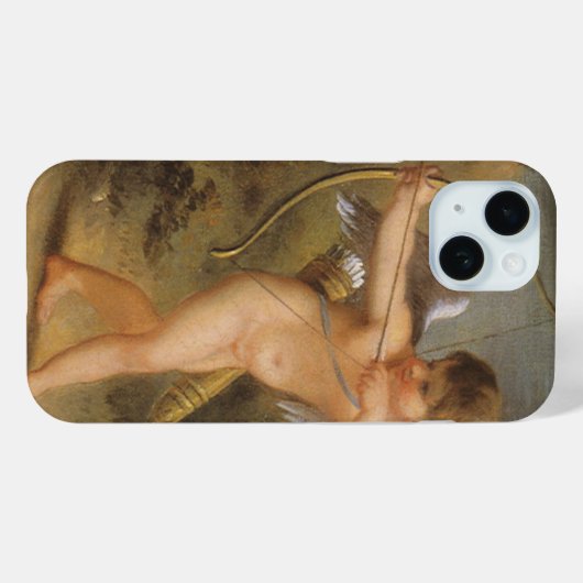 Valentijnsdag, Cupid met Bow en Pijl Case-Mate iPhone Case (Achterkant (horizontaal))