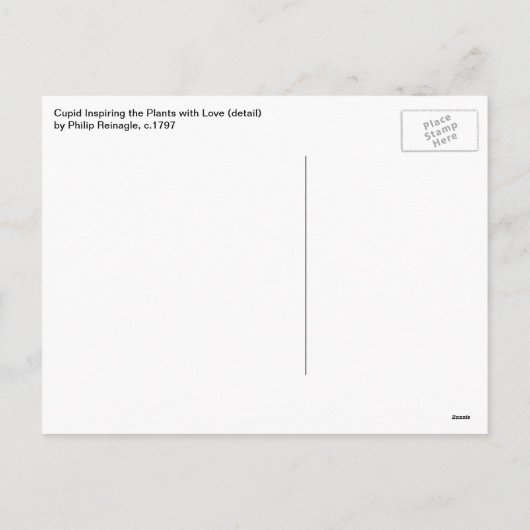 Valentijnsdag, Cupid met Bow en Pijl Feestdagenkaart (Achterkant)