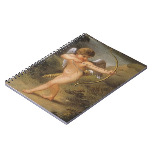 Valentijnsdag, Cupid met Bow en Pijl Notitieboek (Linkerzijde)