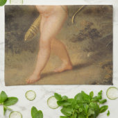  Valentijnsdag, Cupid met Bow en Pijl Theedoek (Gevouwen)