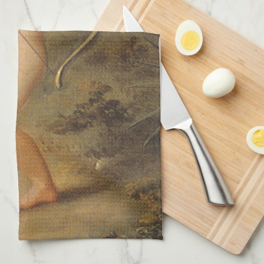  Valentijnsdag, Cupid met Bow en Pijl Theedoek (Quarter Fold)