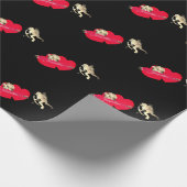 Valentijnsdag Cupido Cadeaupapier (Hoek)