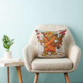 Valentijnsdag Cupid's Love Cat Kussen (Stoel)