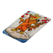 Valentijnsdag Cupid's Love Cat Magnet Magneet (Linkerzijde)