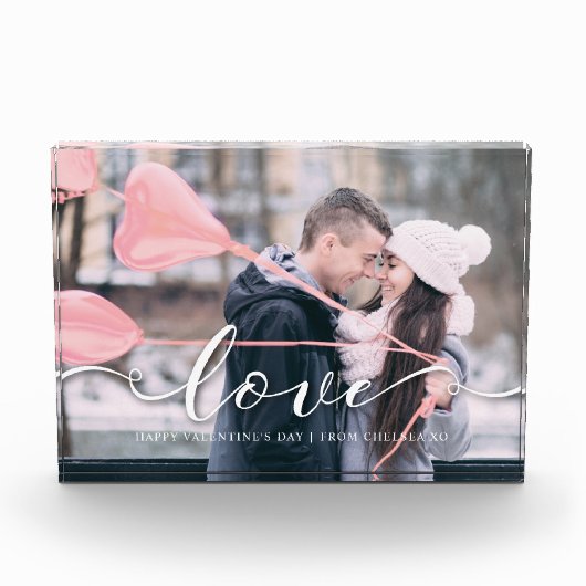 Valentijnsdag Custom Fotoblokken (Voorkant)