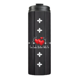 Valentijnsdag Custom Naam Thermische Bekers & Quot