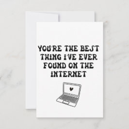 Valentijnsdag Cute & Beste Cadeaus voor Hem of Haa Notitiekaartje