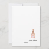 Valentijnsdag Cute Love Gnome Funny Pun Feestdagenkaart (Achterkant)