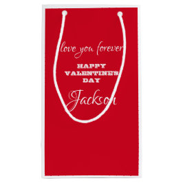 Valentijnsdag Cute Modern, speciaal gepersonalisee Klein Cadeauzakje