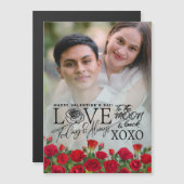 Valentijnsdag Cute Romantische Foto (Voorkant / Achterkant)