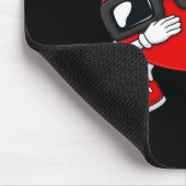 Valentijnsdag Dabbing hart plezier jongens meisjes Muismat (Hoek)