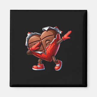 Valentijnsdag Dabbing Hart Snoep Grappige Humor Magneet