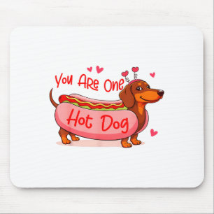 Valentijnsdag Dachshund Liefhebber Wiener Moeder J Muismat