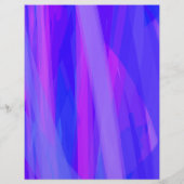 Valentijnsdag Dance. Blauw, Roze en Violet Flyer (Achterkant)